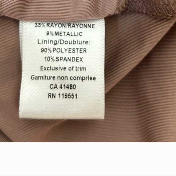 GENTLE Fawn G X F Collection Rose Gold Lace Dress - Picture 7 of 9